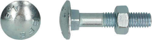 Pgb-Europe pgb-fasteners | houtbout 4.8 din 603/555 m 5x30 zn | 200 st 603001005000303 afbeelding
