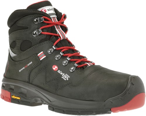 Sixton Peak 30329-06 Tonale Hoog S3 | Zwart/Rood | Maat 45 - 00.091.129.45