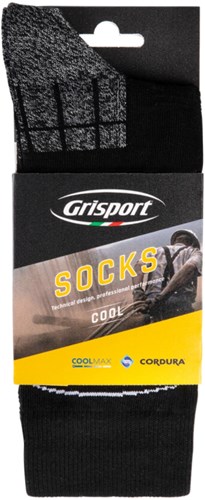 Grisport Zomer Cool Sokken 25109 | Grijs/Zwart | Maat 46 - 00.048.181.43