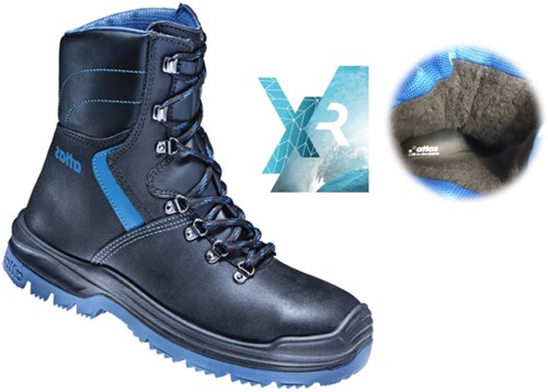 Atlas Werkschoen XR 845 XP Hoog S3 CI gevoerd | Zwart | Maat 36 - 00.012.153.36