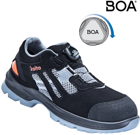 Atlas Werkschoen Flash 3200 Laag BOA S1 | Zwart/Grijs | Maat 45 - 00.012.166.45