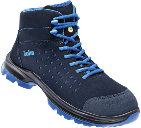 Atlas Werkschoen SL 82 2.0 Hoog S1 W12 | Zwart/Blauw | Maat 49 - 00.012.236.49-2