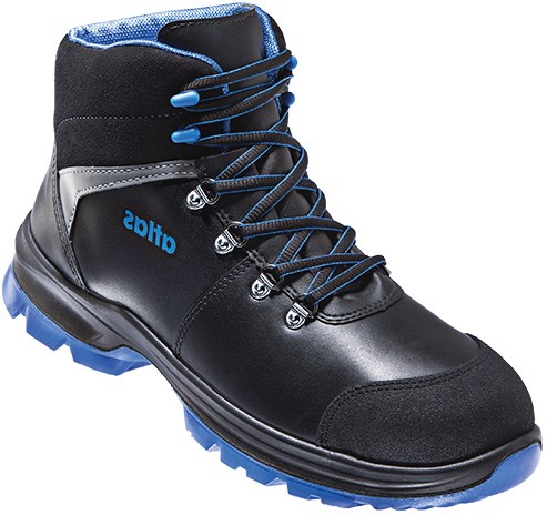 Atlas Werkschoen SL 845 XP 2.0 Hoog S3 W14 | Zwart/Blauw | Maat 38 - 00.012.239.38-2