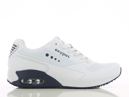Oxypas sportieve trendy sneaker Justin | Navy | Maat 43 - 00,154,160,43