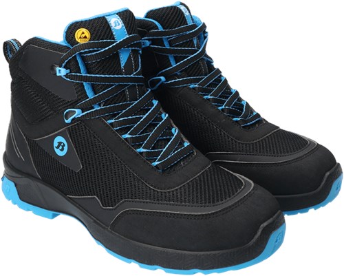 Bata Werkschoen Summ One Hoog S3 | Zwart/Blauw | Maat 41 - 00.017.139.41-3