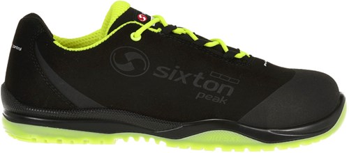 Sixton Peak Cuban 91328-00 S3 | Zwart/Geel | Maat 39 - 00.091.154.39