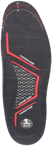 Bata Inlegzool Superior Fit | Zwart/Blauw | Maat 40 - 00.017.156.02-2