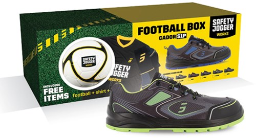 Safety Jogger Cador S1P Promobox | Blauw | Maat 46 - 00.118.089.46-2