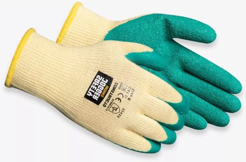 Safety Jogger Handschoenen Constructo 3243X | Groen/Geel | Maat 8 - 00.118.101.08