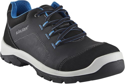 Blåkläder Veiligheidsschoen 2433 S3 Laag | Zwart/Blauw | Maat 42 - 00.183.001.42