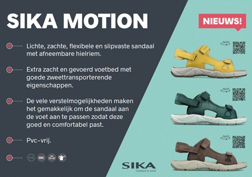 Sika 22224 Motion Sandaal Geel | Geel | Maat 37 - 5703617241402-2