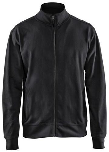 Blåkläder Sweatshirt met Rits 33711158 | Wit | Maat XXL - 00.183.017.08