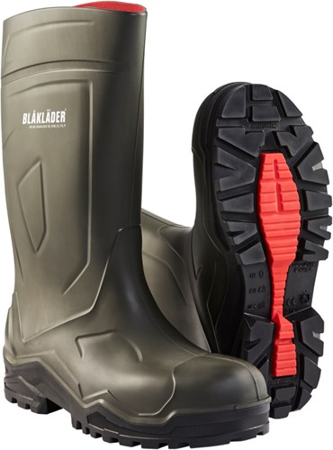 Blåkläder Veiligheidslaars S5 2422 | Army Groen/Zwart | Maat 36 - 7330509722978