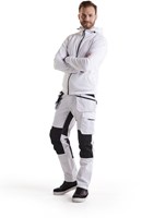Blåkläder Schilderswerkbroek met stretch en spijkerzakken 10961033 | Wit/Donkergrijs | Maat 54 - 7330509658949-2