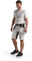 Blåkläder Schildersshort met stretch 10991330 | Wit/Donkergrijs | Maat 48 - 7330509659120-2