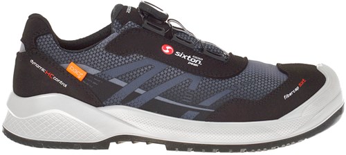 Sixton Peak Tempra BOA 43483-01 S3 | Zwart/Grijs | Maat 46 - 8053470571268