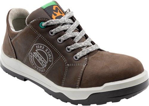 EMMA Werkschoen Dave D S3 Metal free | Bruin | Maat 48 - 8715316149665