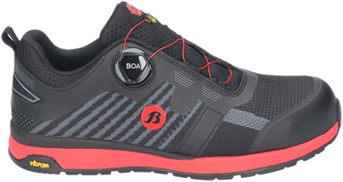 Bata Werkschoen Radiance Vibe S3 BOA | Zwart/Rood | Maat 37 - 8712843696938-2