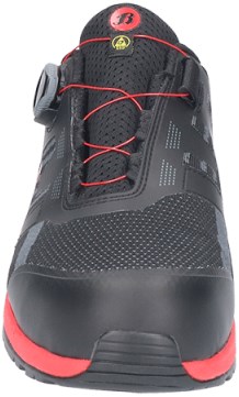 Bata Werkschoen Radiance Vibe S3 BOA | Zwart/Rood | Maat 43 - 8712843696990-3