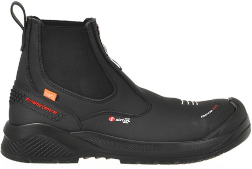Sixton Peak forte 43497-00 s3 | zwart/grijs | maat 45 - 8053470574030