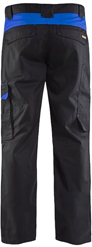 Blåkläder Werkbroek Industrie 14041800 | Zwart/Korenblauw | Maat 46 - 7330509446492-2