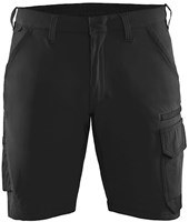Blåkläder Service short 4-weg stretch 14231645 | Zwart/Donkergrijs | Maat 52 - 7330509823262