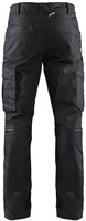 Blåkläder Service werkbroek denim stretch 14391141 | Zwart/Zwart | Maat 46 - 7330509810088-2