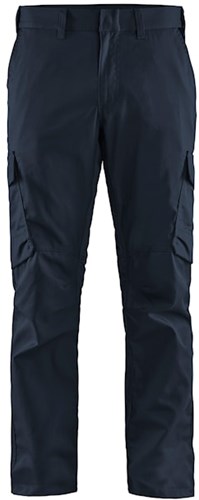 Blåkläder Industrie werkbroek stretch 14441832 | Donker marineblauw/Zwart | Maat 48 - 7330509756096