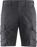 Blåkläder Industrie short met stretch 14461832 | Medium Grijs/Zwart | Maat 50 - 7330509758229
