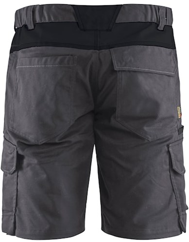 Blåkläder Industrie short met stretch 14461832 | Medium Grijs/Zwart | Maat 46 - 7330509758205-2