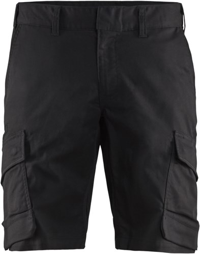 Blåkläder Industrie short met stretch 14461832 | Zwart | Maat 62 - 7330509758397