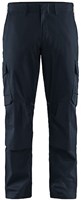 Blåkläder Industrie werkbroek stretch met kniezakken 14481832 | Donker marineblauw/Zwart | Maat 60 - 7330509758908