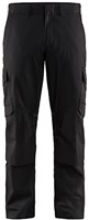 Blåkläder Industrie werkbroek stretch met kniezakken 14481832 | Zwart | Maat 62 - 7330509759905