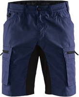 Blåkläder Service short stretch 14491845 | Marineblauw/Zwart | Maat 56 - 7330509538586