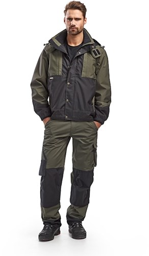 Blåkläder Garden werkbroek 14541835 | Army Groen/Zwart | Maat 48 - 7330509278499-2