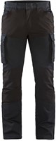 Blåkläder Service werkbroek denim stretch 14571147 | Marineblauw/Zwart | Maat 58 - 7330509728017
