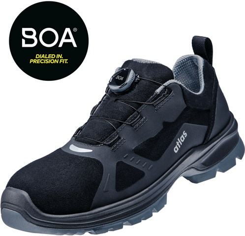 Atlas Werkschoen Flash 6405 BOA XP S3 | Zwart/Grijs | Maat 46 - 4043692441306-3