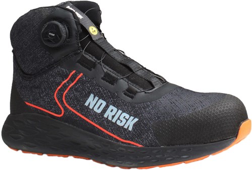 No Risk Centaurus 1049.31 ATOP Metaalvrij S1P | Oranje/Blauw | Maat 40 - 5607421067404