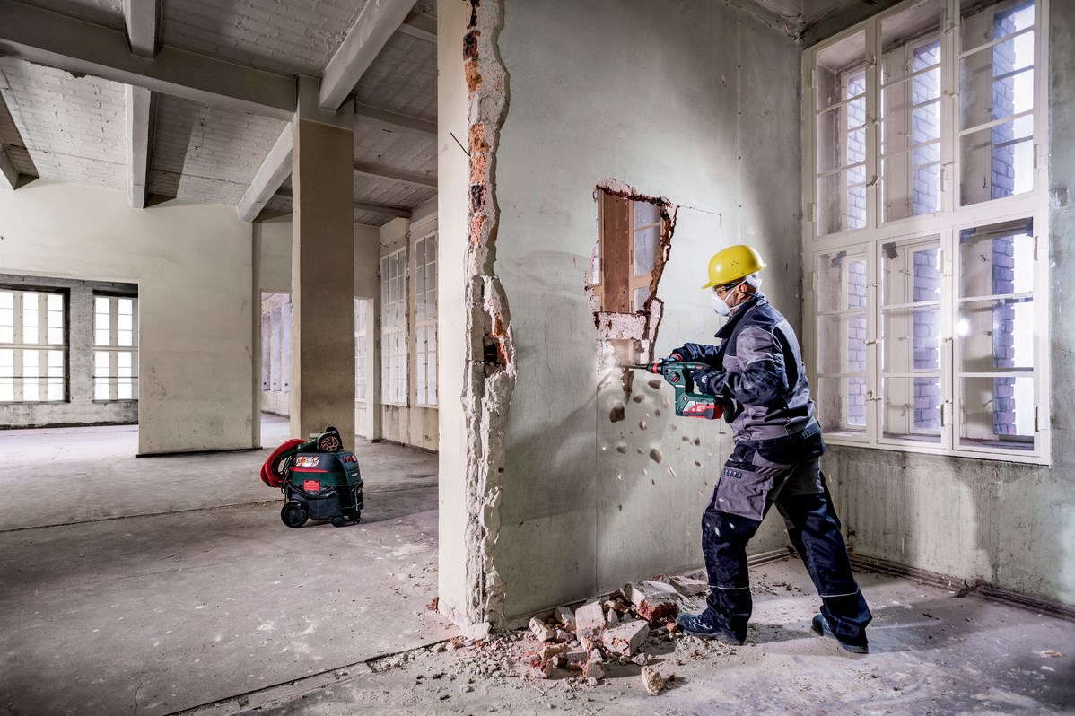 Metabo KHA 36 LTX accu combihamer met 3,1 Joule 600795650