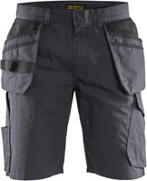 Blåkläder Service short met spijkerzakken 14941330 | Medium Grijs/Zwart | Maat 46 - 7330509688823