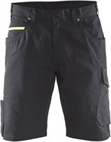 Blåkläder Service short 14991330 | Zwart/High Vis Geel | Maat 60 - 7330509549711