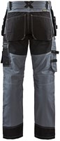 Blåkläder Werkbroek X1500 15001370 | Grijs/Zwart | Maat C156 - 7330509256206-2