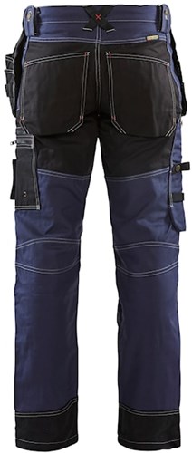 Blåkläder Werkbroek X1500 15001370 | Marineblauw/Zwart | Maat C44 - 7330509421949-2