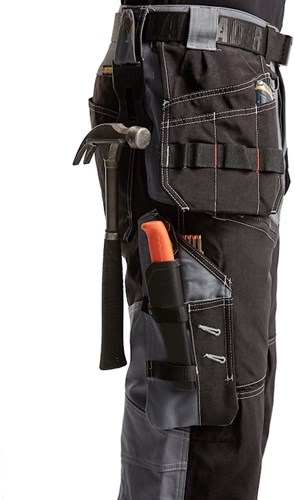 Blåkläder Piraatbroek X1500 15011370 | Grijs/Zwart | Maat 58 - 7330509275610-3