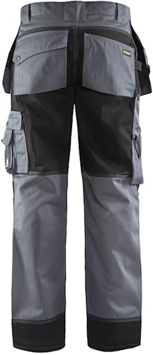 Blåkläder Werkbroek 15041860 | Grijs/Zwart | Maat 58 - 7330509261033-2