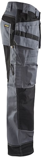 Blåkläder Werkbroek 15041860 | Grijs/Zwart | Maat 58 - 7330509261033-3