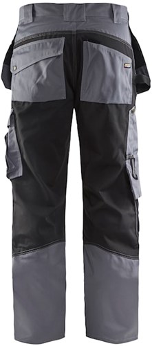 Blåkläder Vloerleggersbroek 15051860 | Grijs/Zwart | Maat 48 - 7330509311110-2