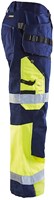 Blåkläder Werkbroek High-Vis X1500 15081860 | Marine/High-Vis Geel | Maat 50 - 7330509387207-3