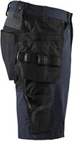 Blåkläder Short 4-weg stretch 15201645 | Donker marineblauw/Zwart | Maat 46 - 7330509826287-3