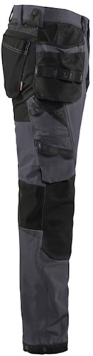 Blåkläder Werkbroek met 4-weg stretch 15221645 | Medium Grijs/Zwart | Maat 62 - 7330509723777-3